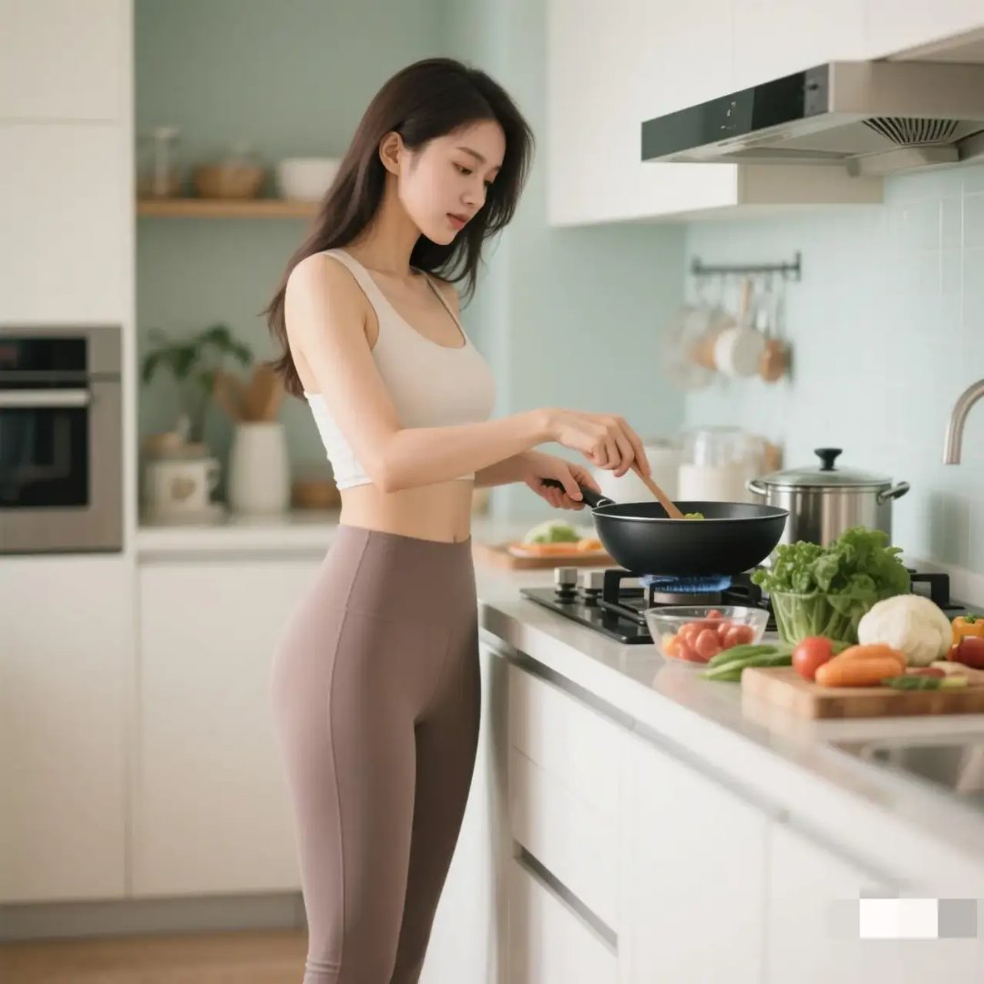 女子稱穿瑜伽服上門做飯不是為流量