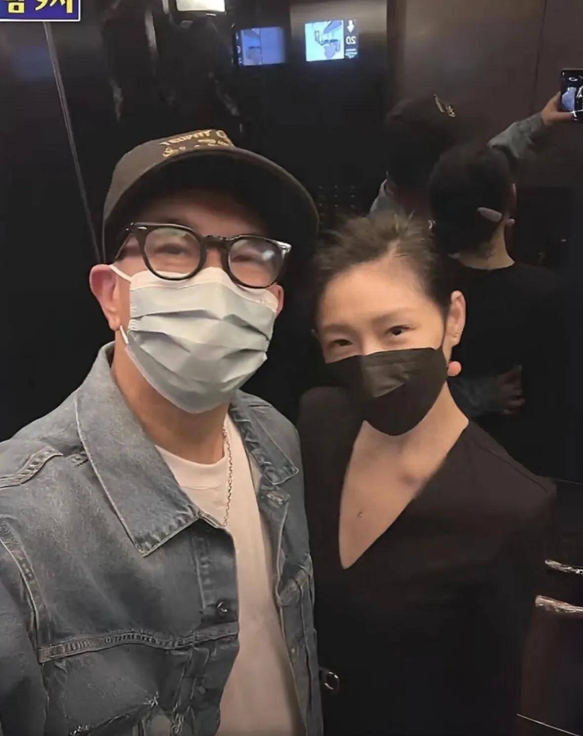 馬筱梅婚禮前夜入住酒店 穿鑲鉆禮服