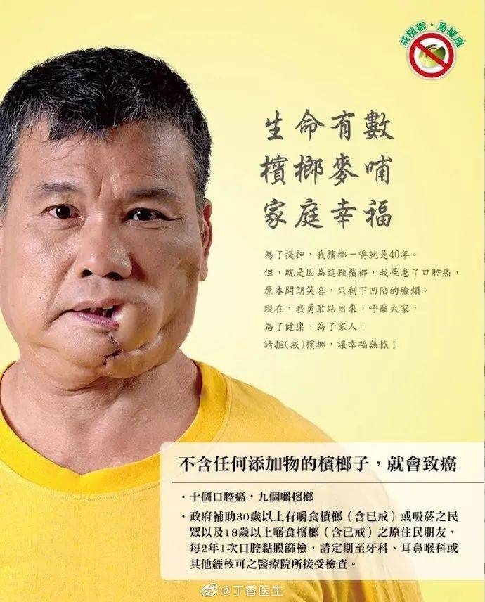 嚼檳榔20年患口腔癌