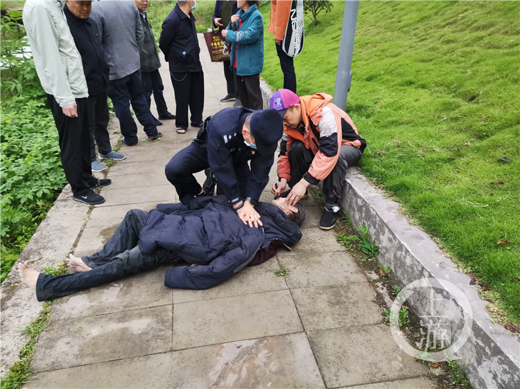 重慶一老人落水被救起經搶救仍去世