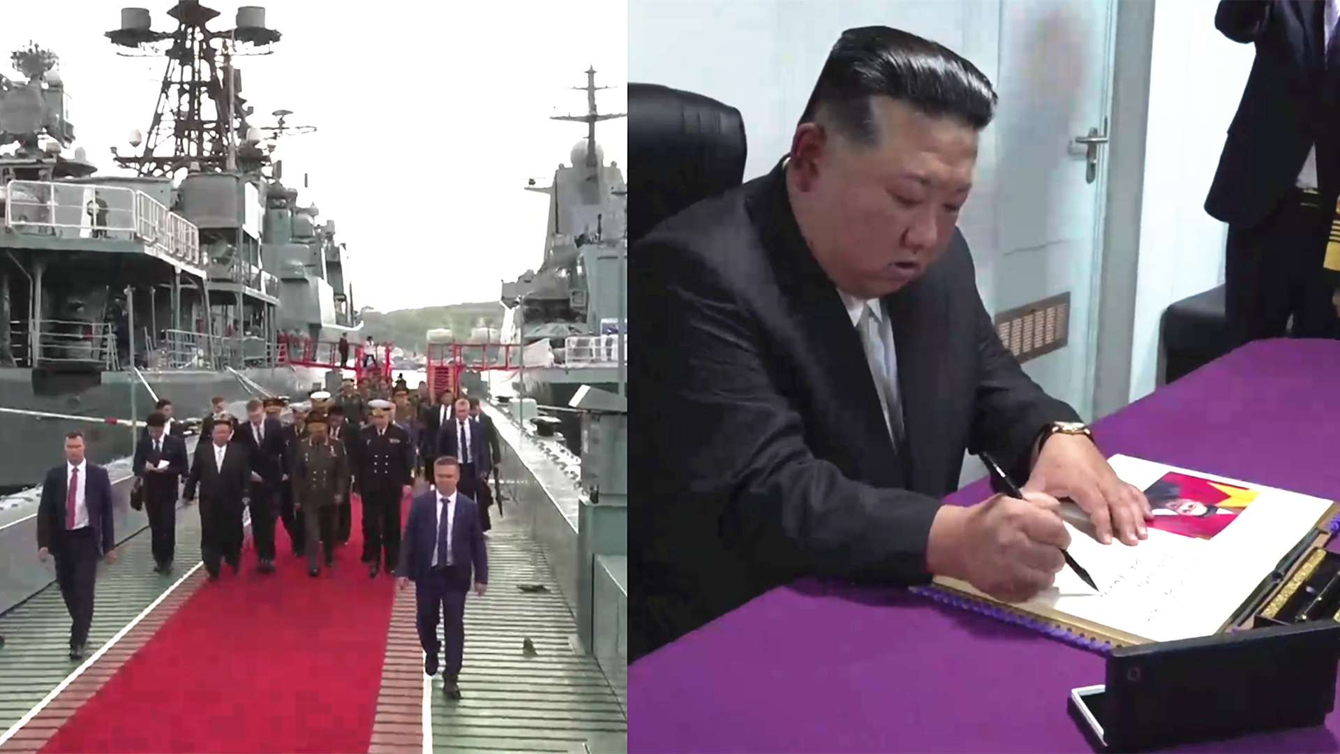 朝鮮新建軍艦出嚴重事故 金正恩目睹