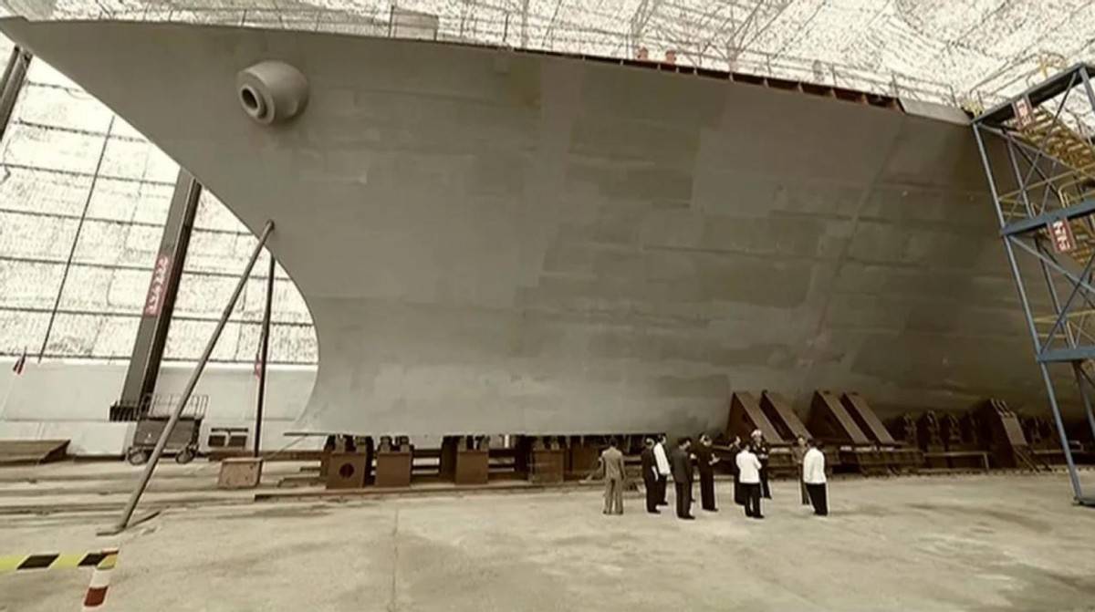 新艦下水事故對朝鮮有何影響