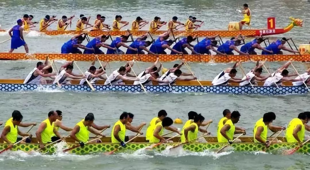 端午臨近 廣東江門賽龍舟氛圍漸濃