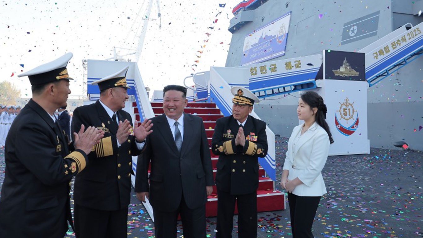 朝鮮驅逐艦出事故 金正恩目睹全程